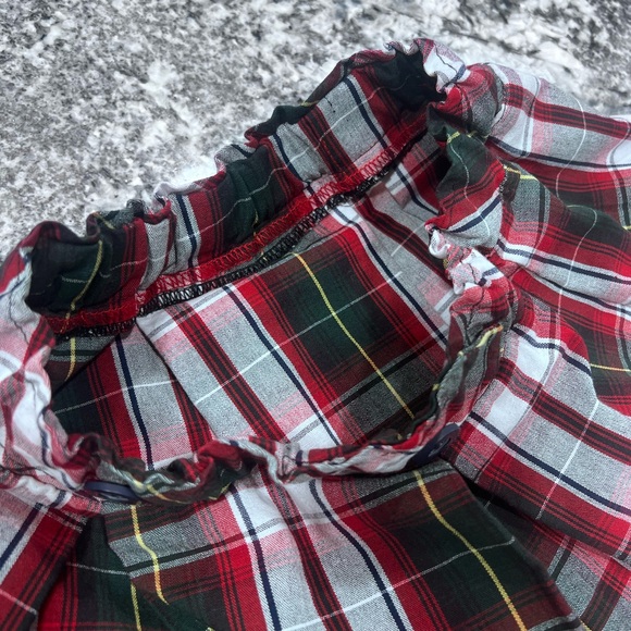 Red Plaid girls’ uniform Skirt - Picture 5 of 8